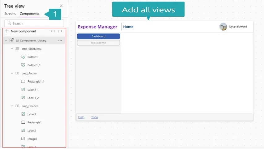 powerapp custom ui libs